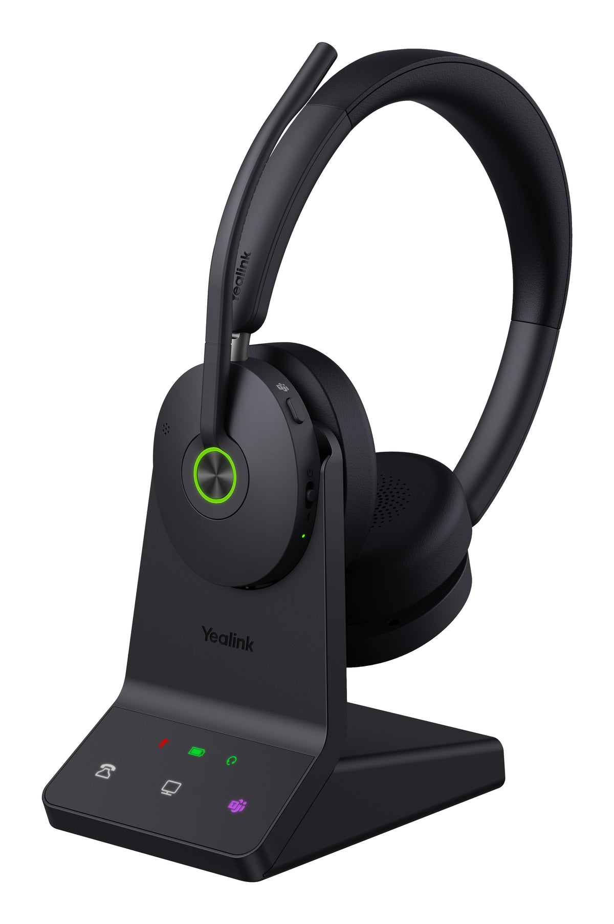 Yealink WH68 Trådløs Høretelefoner Sort