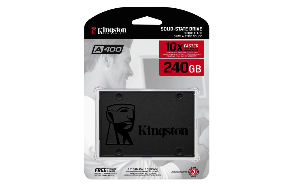 Kingston Technology A400 240 Go 2.5" Série ATA III TLC