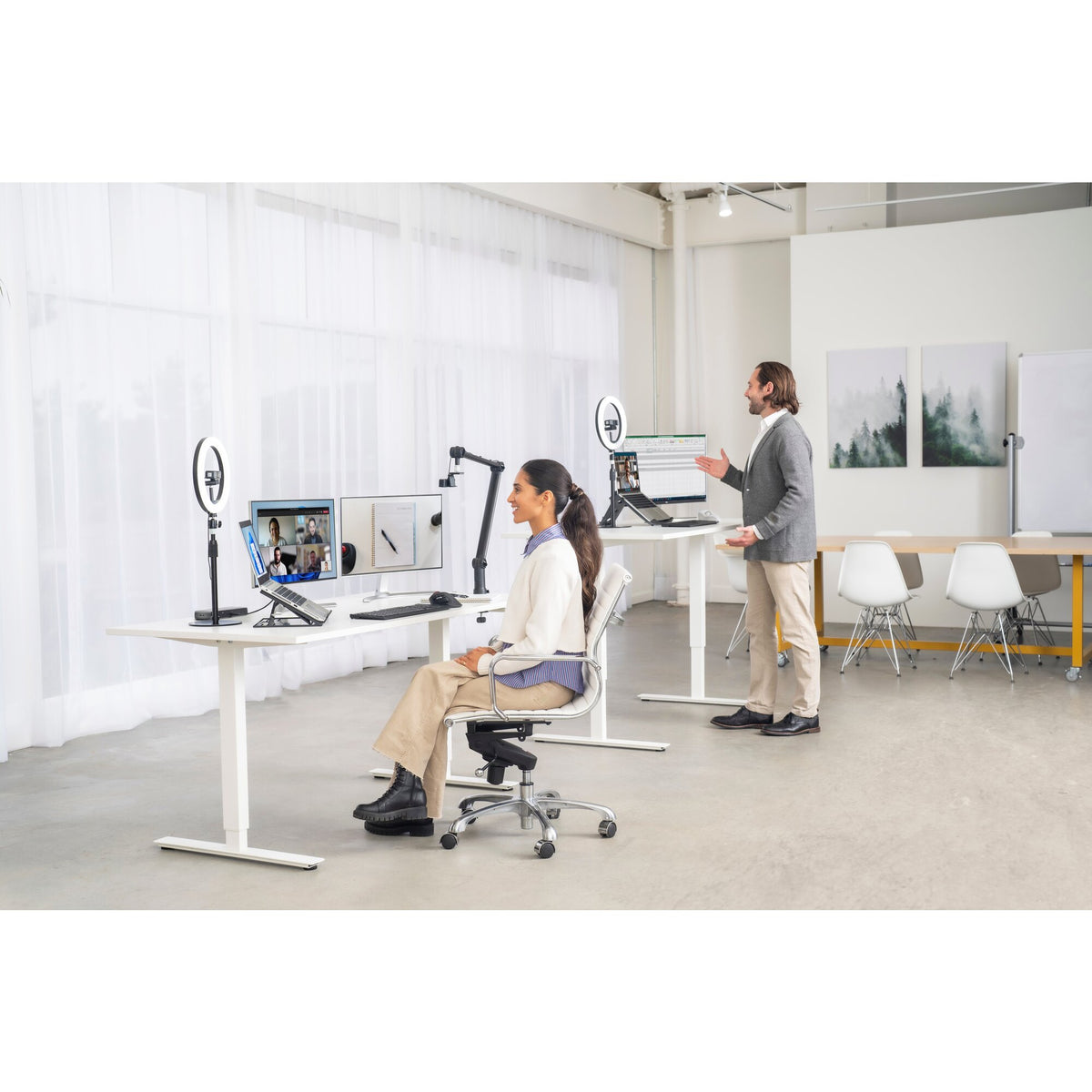 Kensington A1010 Support télescopique de bureau pour webcam