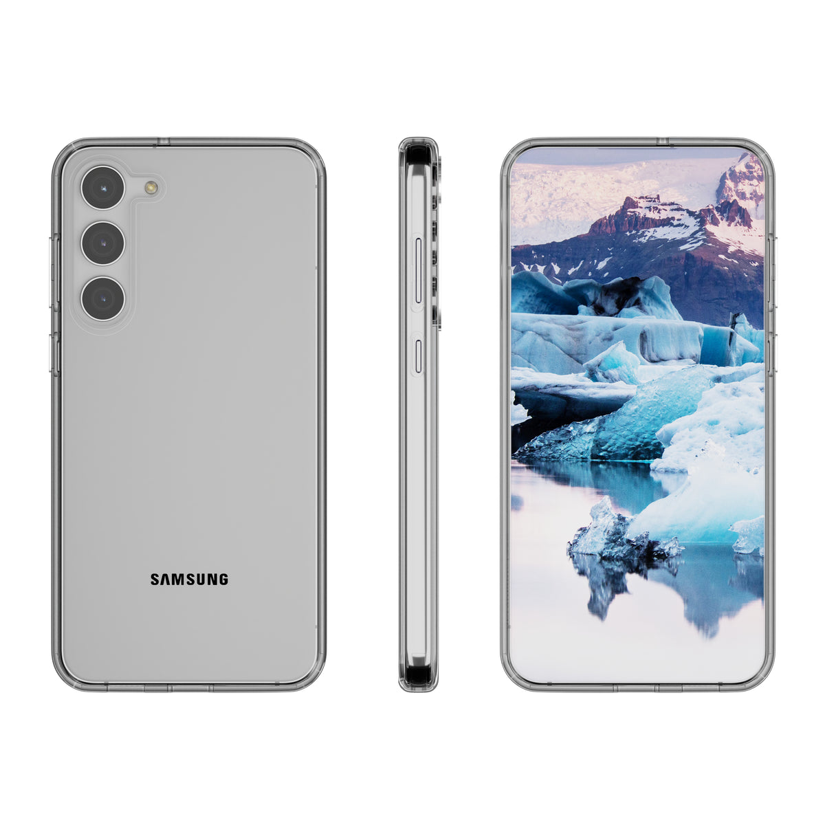 dbramante1928 Iceland Pro Coque de Protection Transparente pour Samsung Galaxy S23 6.1"