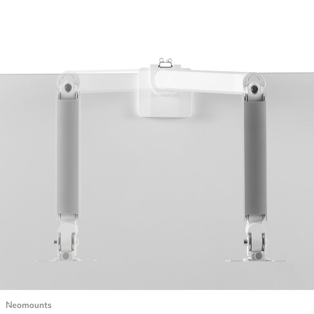 Neomounts DS70-450WH1 Support d'écran à fixer 17-42" - ressort à gaz - Topfix - arrêt 180°