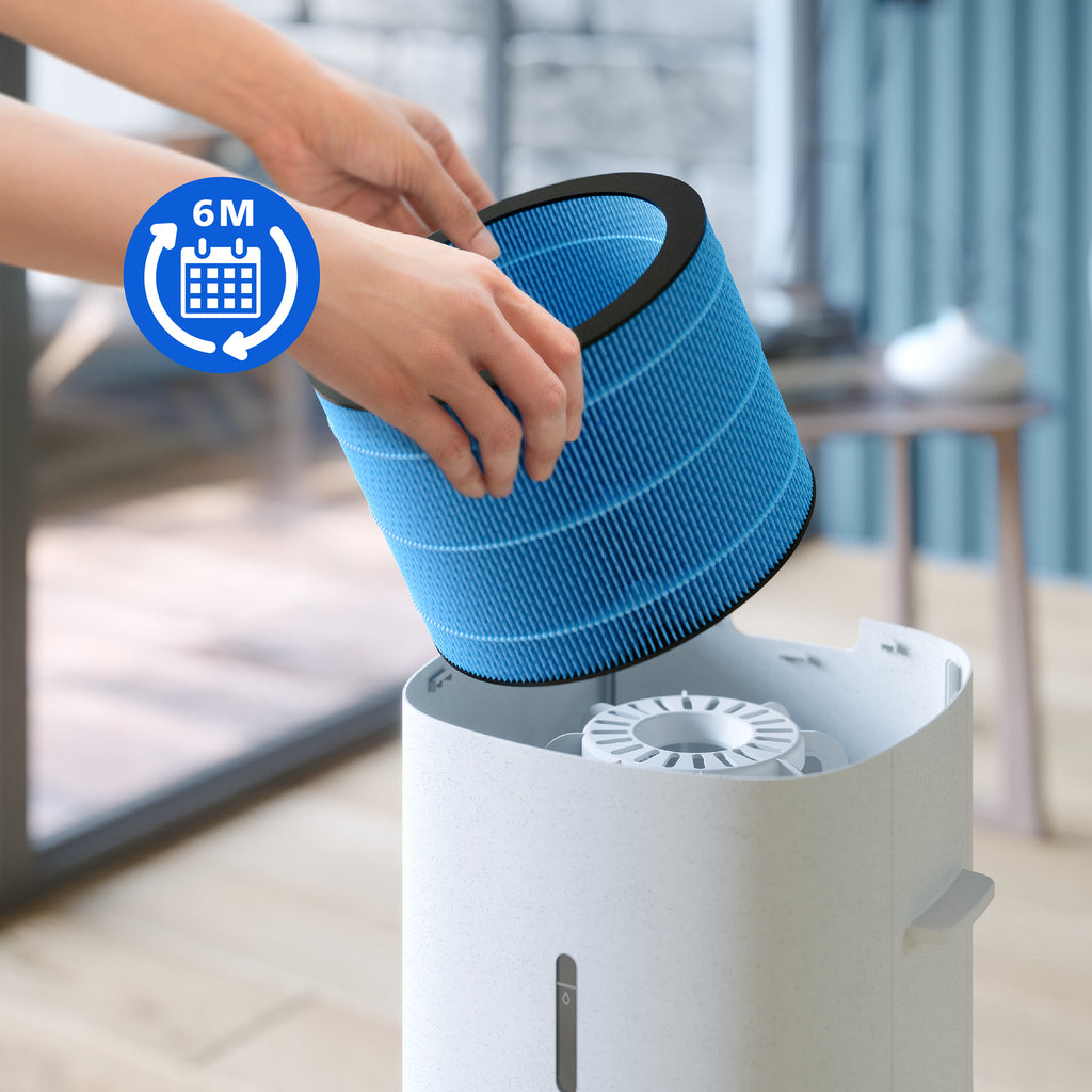 Philips Filtre de rechange d'origine, filtre d'humidification NanoCloud FY3455/00