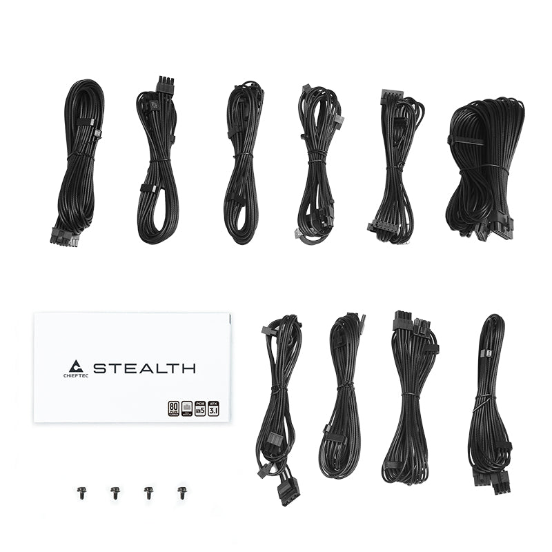 Chieftec Stealth Vega M Series SPX-1000-FC 1000W 80+ Platinum ATX Noir