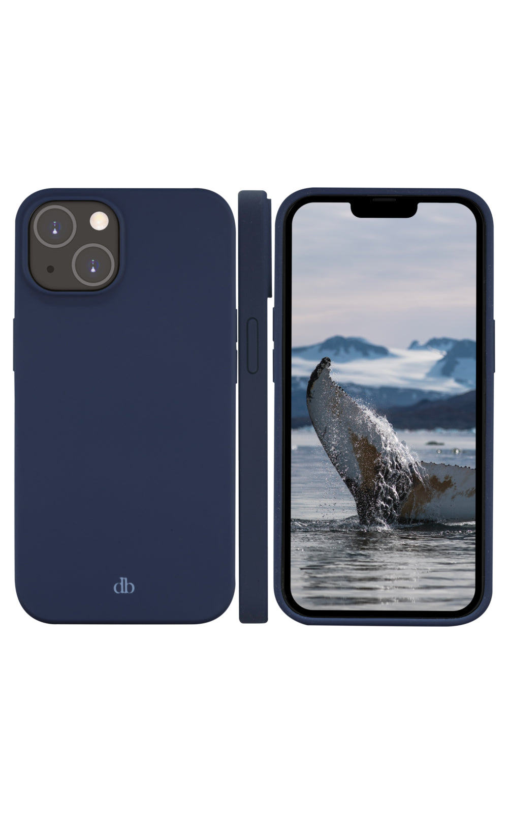 dbramante1928 Monaco Coque de Protection pour iPhone 14, 6.1 pouces, Bleu