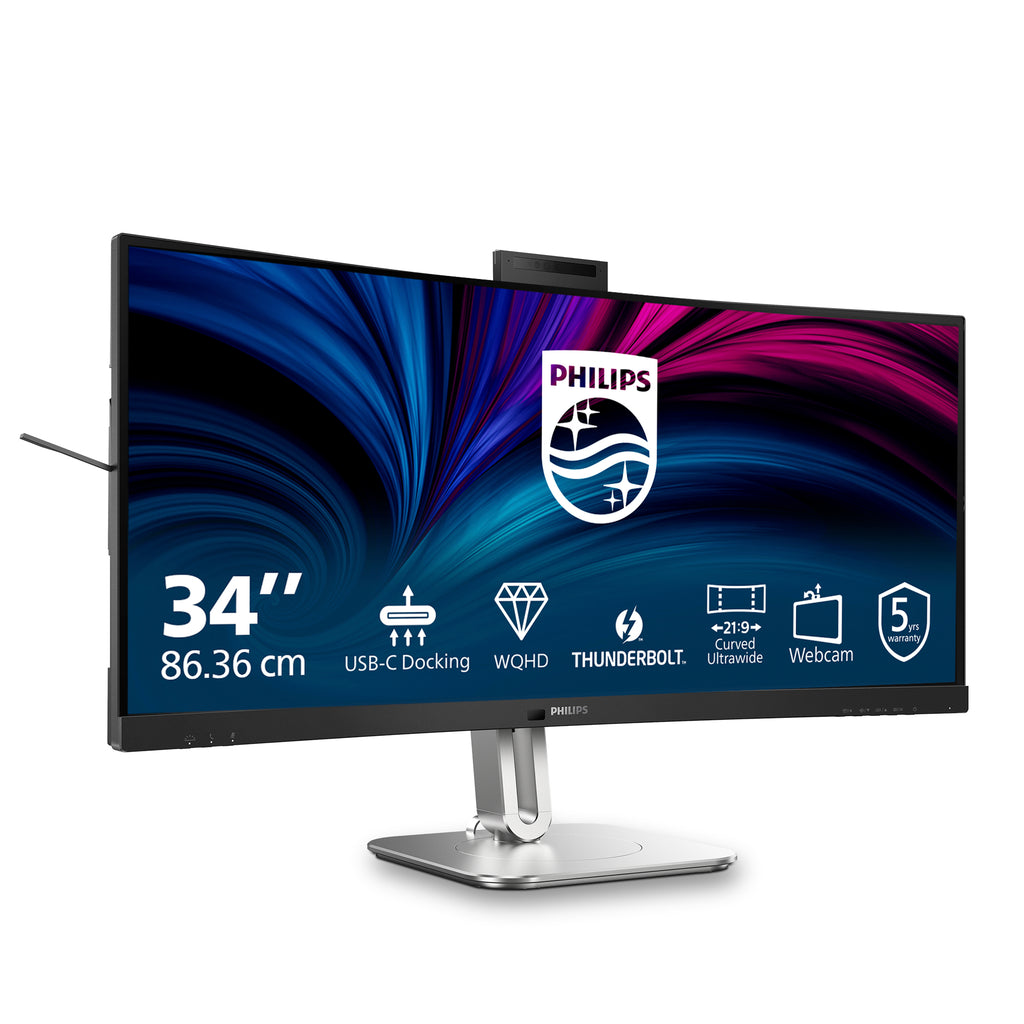 Philips 6000 series 34B2U6603CH/00 écran plat de PC 86,4 cm (34") 3440 x 1440 pixels Wide Quad HD LCD Gris