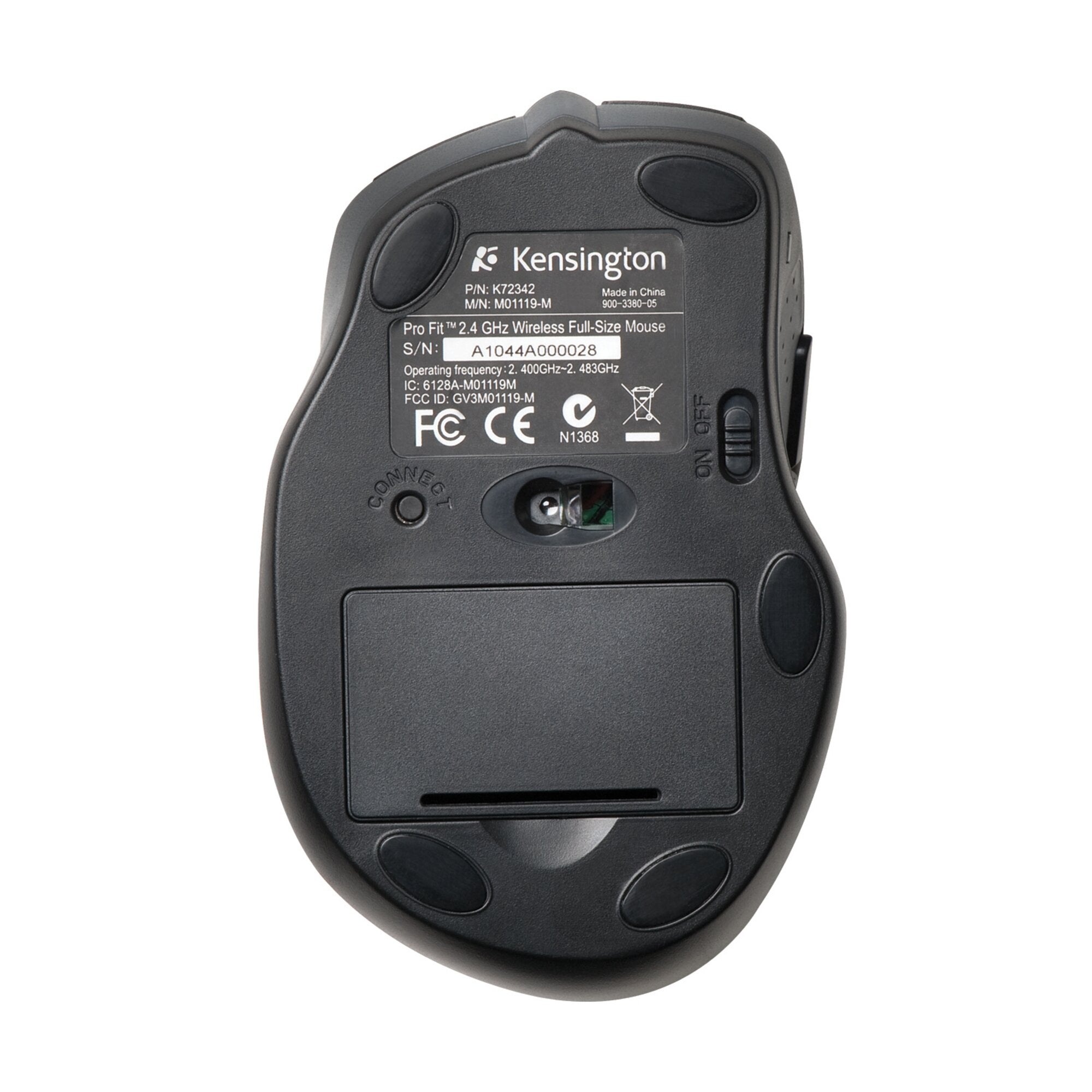 Kensington Souris pleine taille sans fil Pro Fit