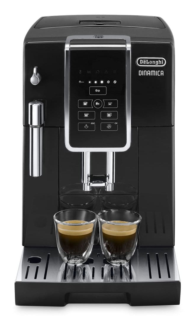 De’Longhi Dinamica Ecam 350.15.B Machine à Espresso Entièrement Automatique, 1,8 L, Noir