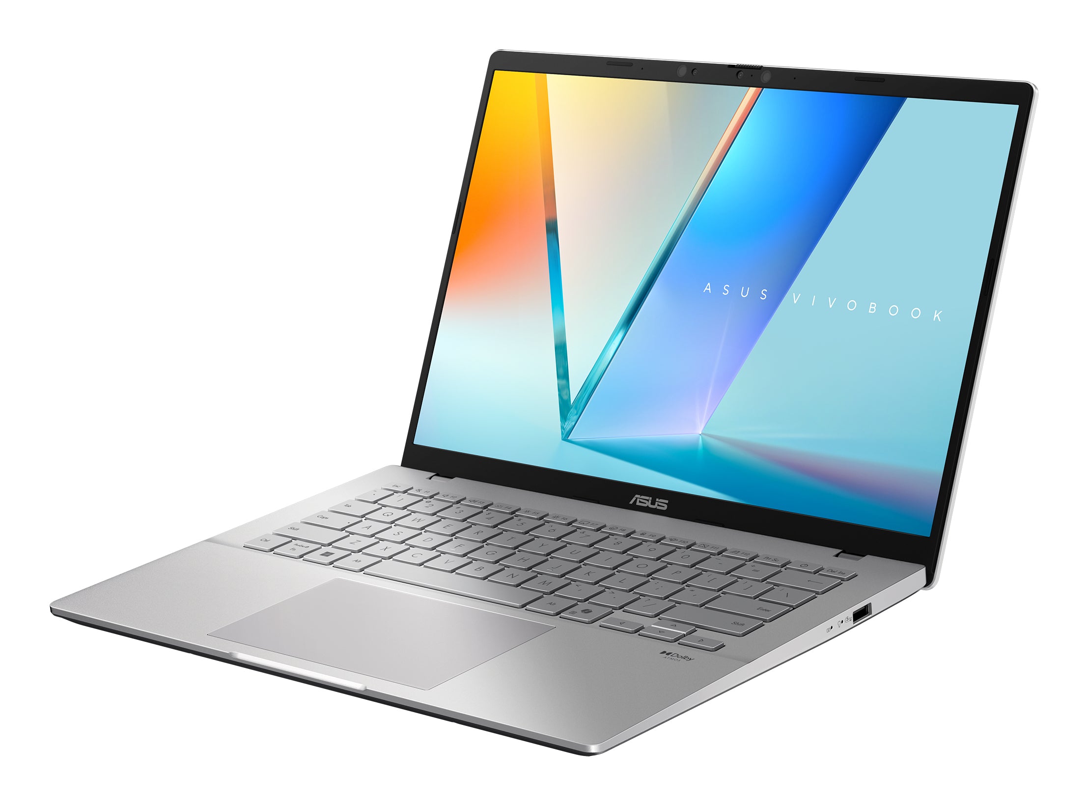 ASUS Vivobook S14 S3407VA-LY076W Intel Core 5 210H Ordinateur portable 35,6 cm (14") WUXGA 16 Go DDR5-SDRAM 512 Go SSD Wi-Fi 6 (802.11ax) Windows 11 Home Argent