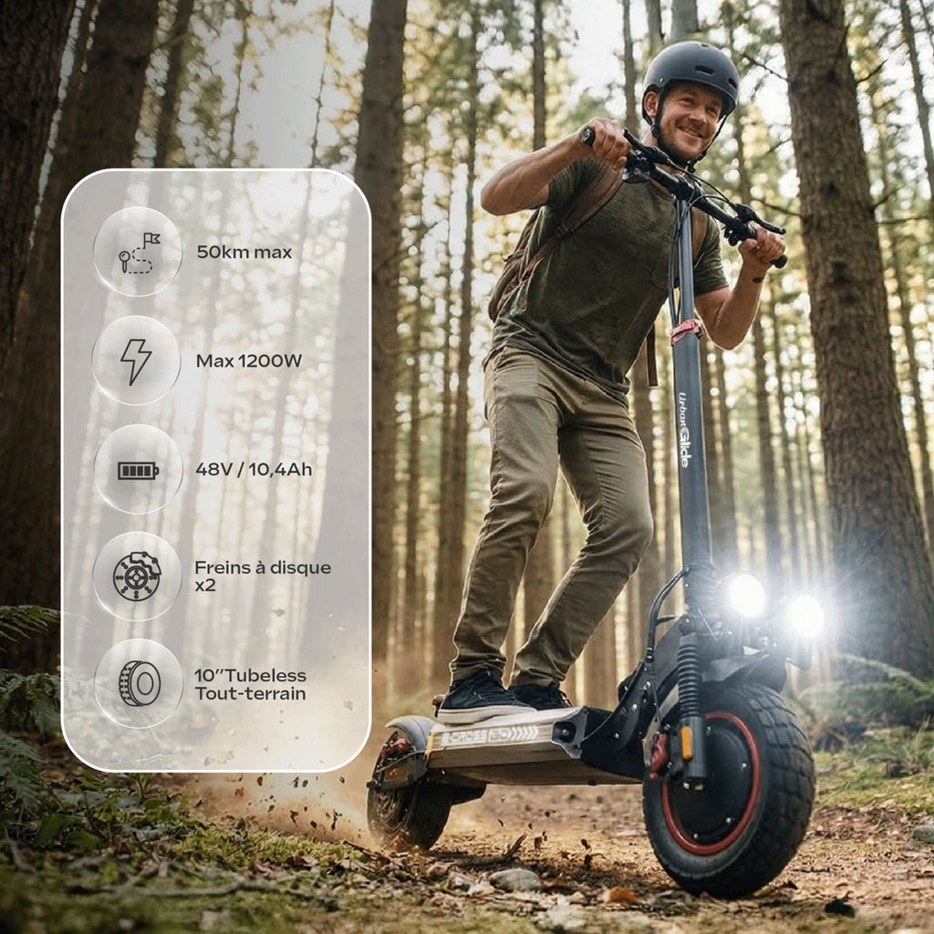 Urbanglide Trottinette Electrique E-CROSS GO