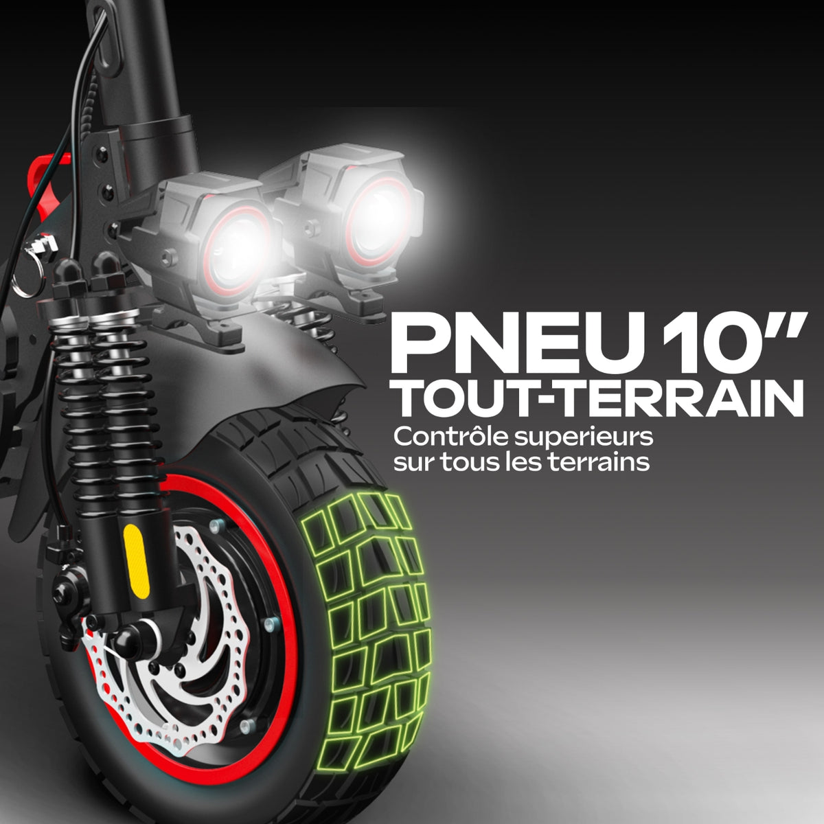 Urbanglide Trottinette Electrique E-Cross Duo