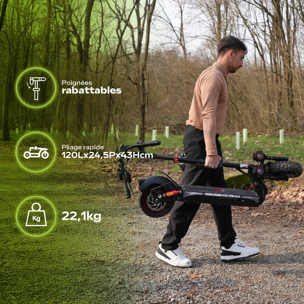 Urbanglide Trottinette électrique E-Cross One