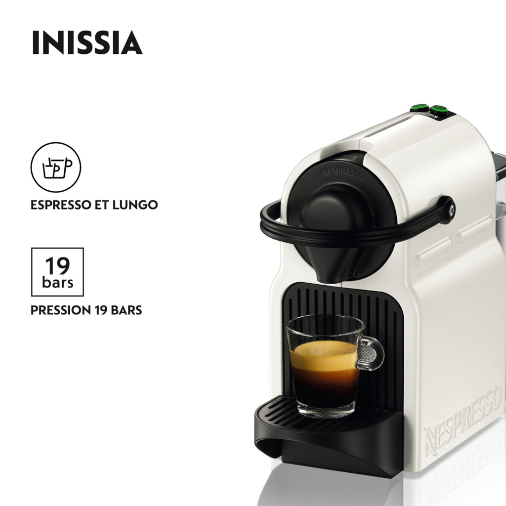 Krups Cafetière Nespresso Inissia YY1530FD Blanc