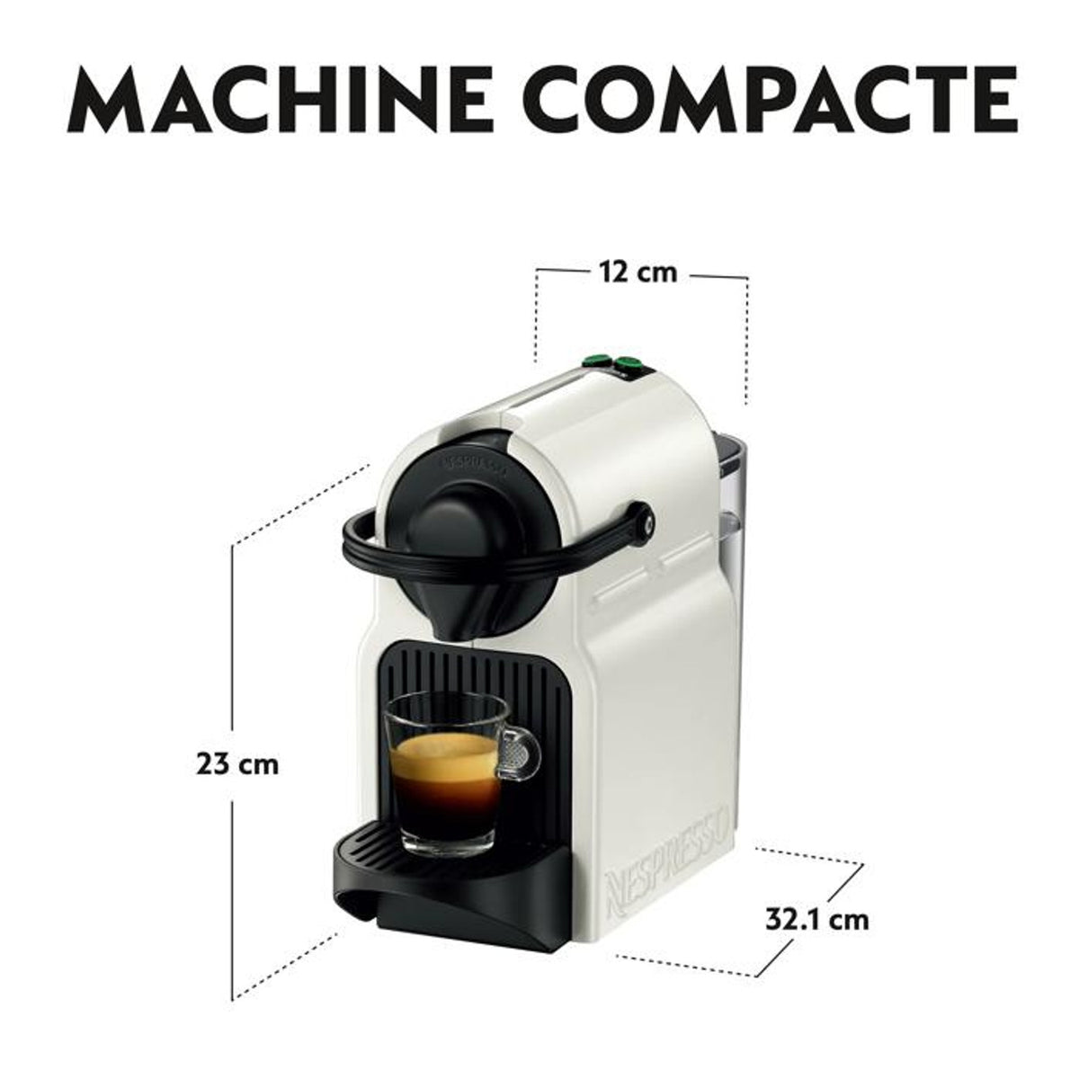 Krups Cafetière Nespresso YY5972FD + assortiment de capsules offert