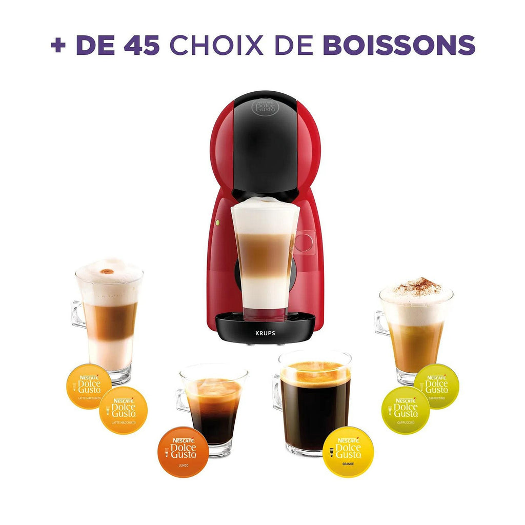 Krups Cafetière Dolce Gusto Piccolo XS YY5973FD Rouge
