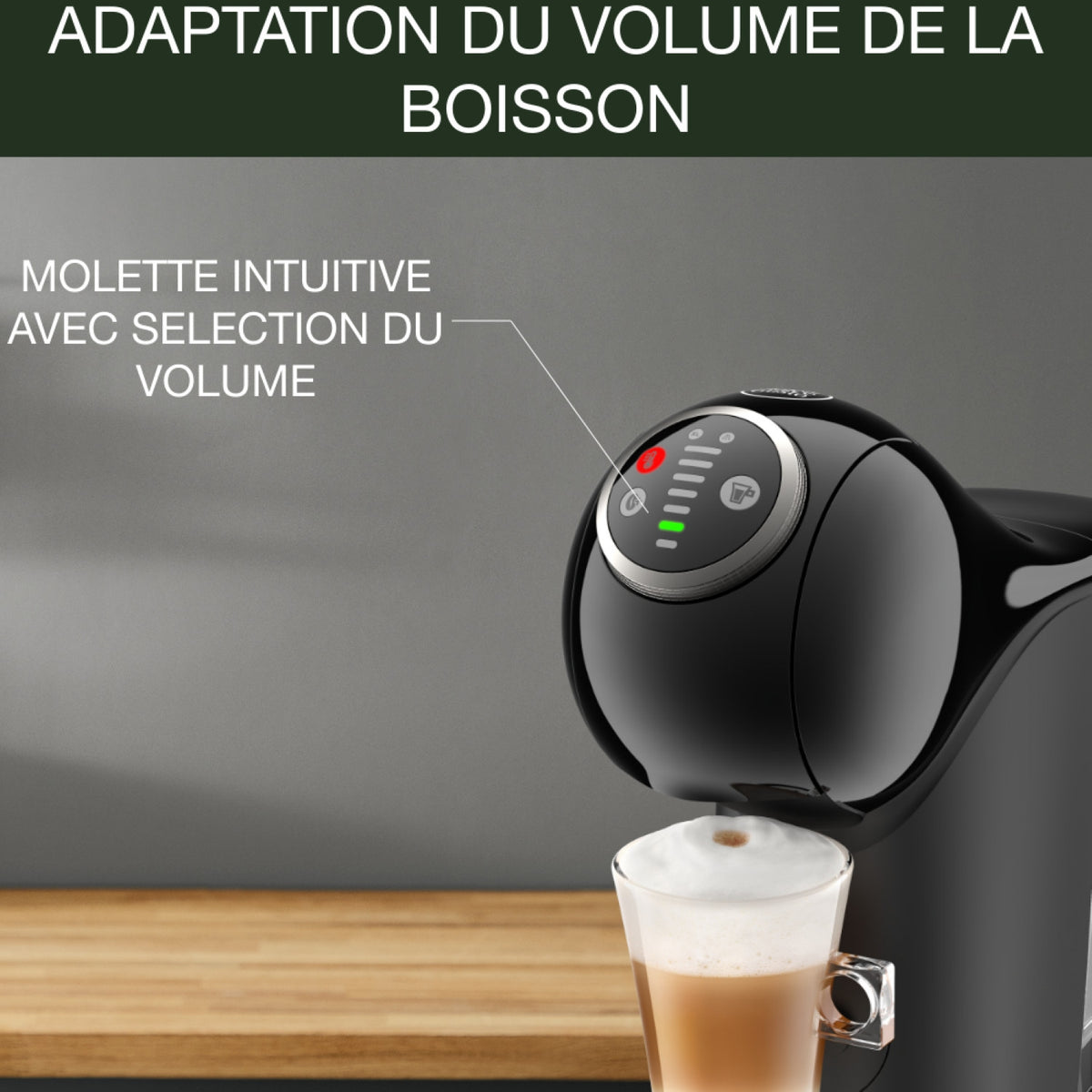Krups Cafetière Dolce Gusto Genio S Plus YY4445FD Noir