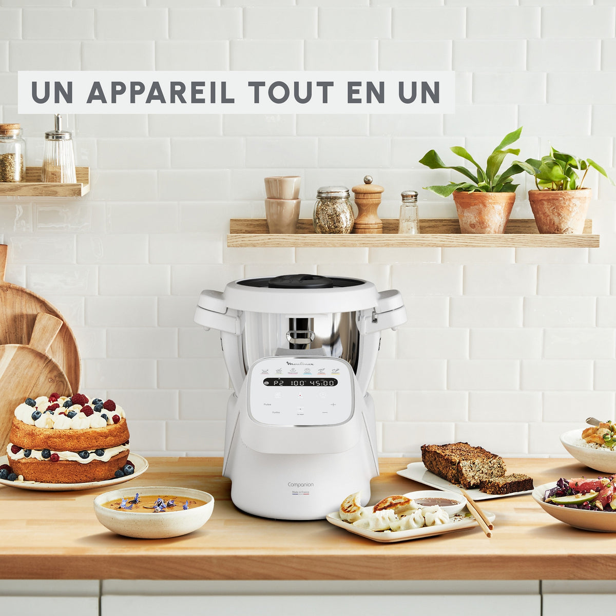 Moulinex Robot Companion YY5857FG + Extension AirFryer