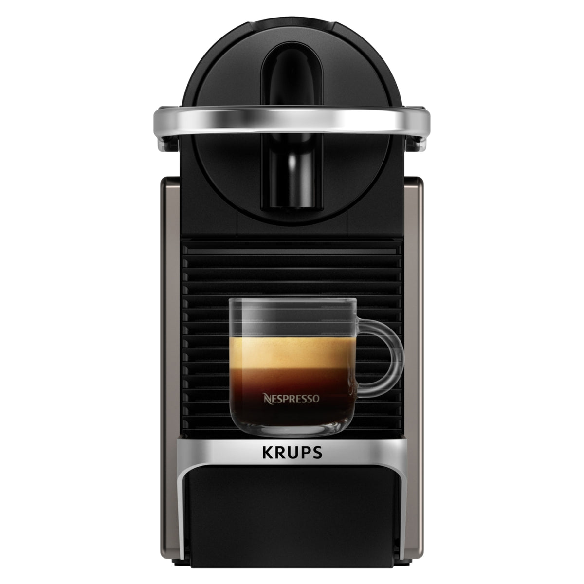 Krups Cafetière Nespresso Pixie YY5290FD Titane