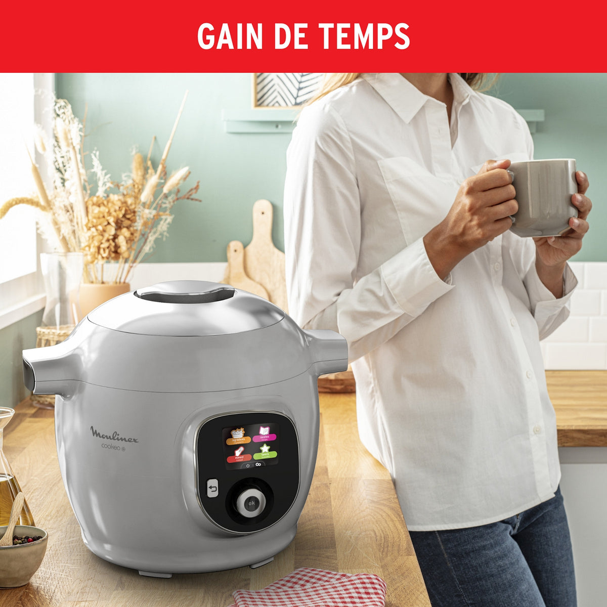 Moulinex Multicuiseur Airfryer Cookeo+ Extra Crisp YY5355FB