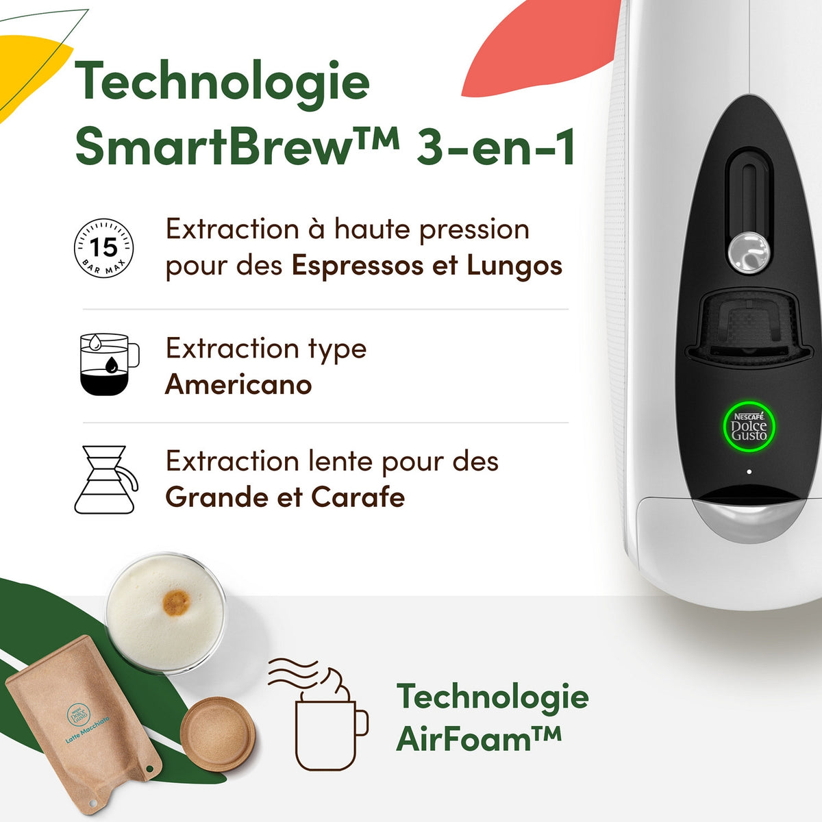 Krups Cafetière Dolce Gusto Neo YY5499FD Blanc