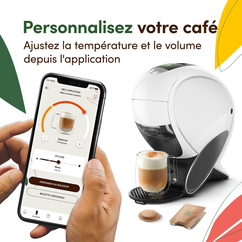 Krups Cafetière Dolce Gusto Neo YY5499FD Blanc