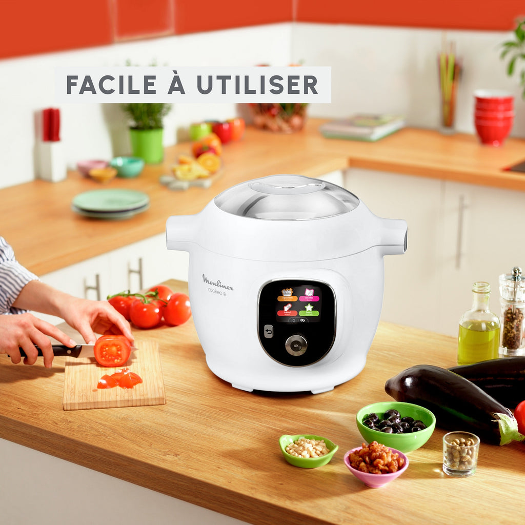 Moulinex Multicuiseur Cookeo YY5655FB + 5 boîtes de conservation