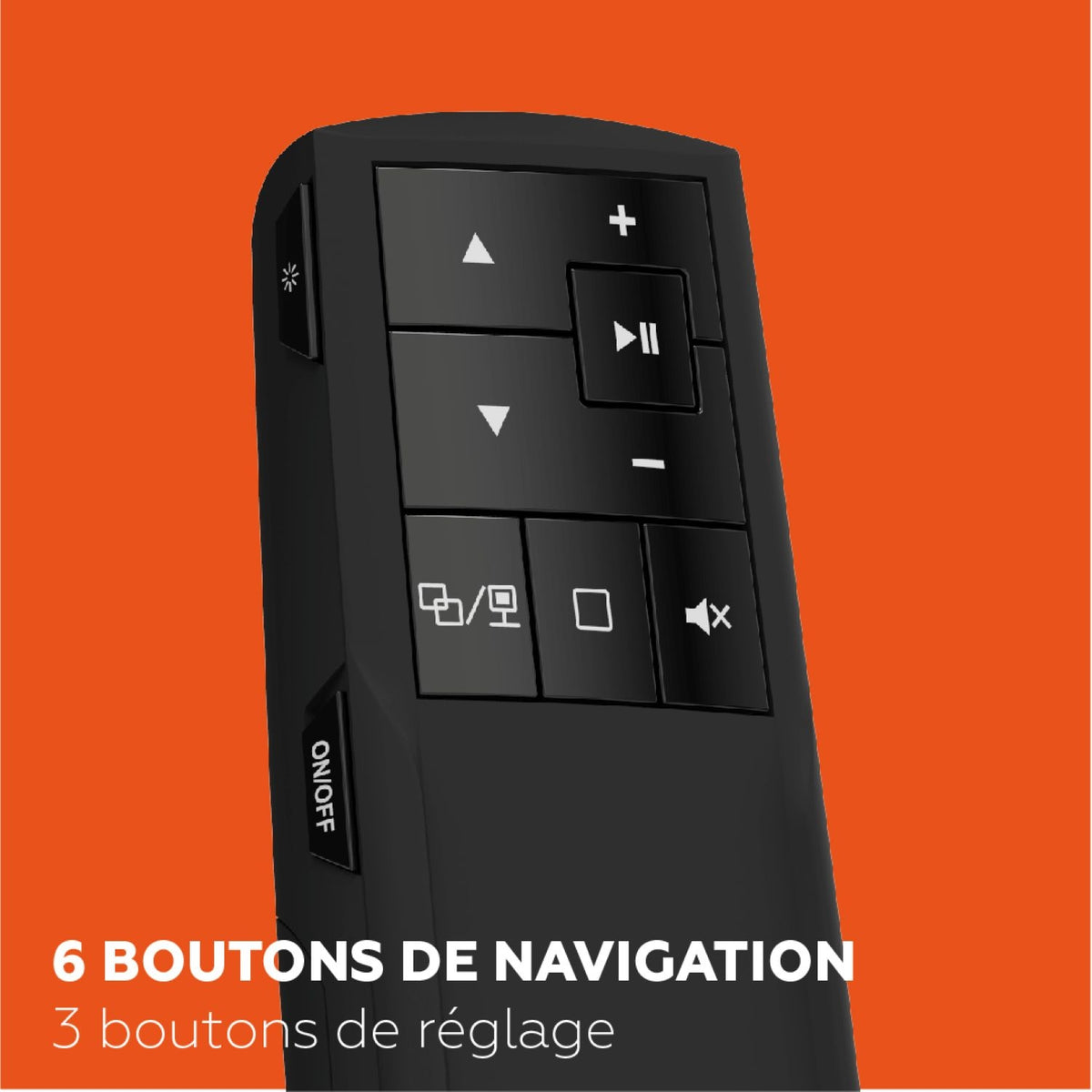 ML Présentateur sans fil - ML300924 - Noir
