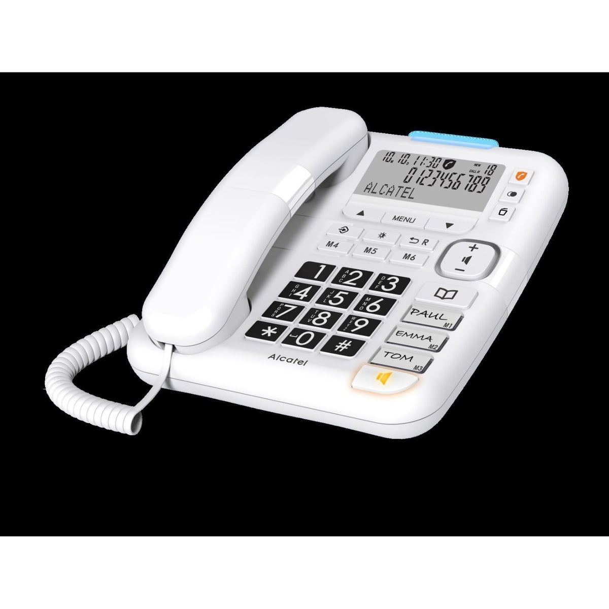 Alcatel Téléphone fixe TMAX 70 - Blanc