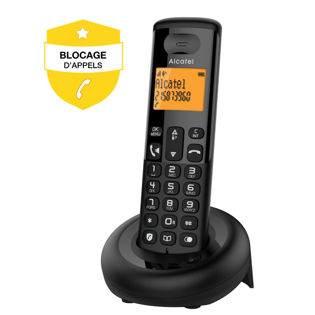 Alcatel Téléphone Sans fil Solo E260