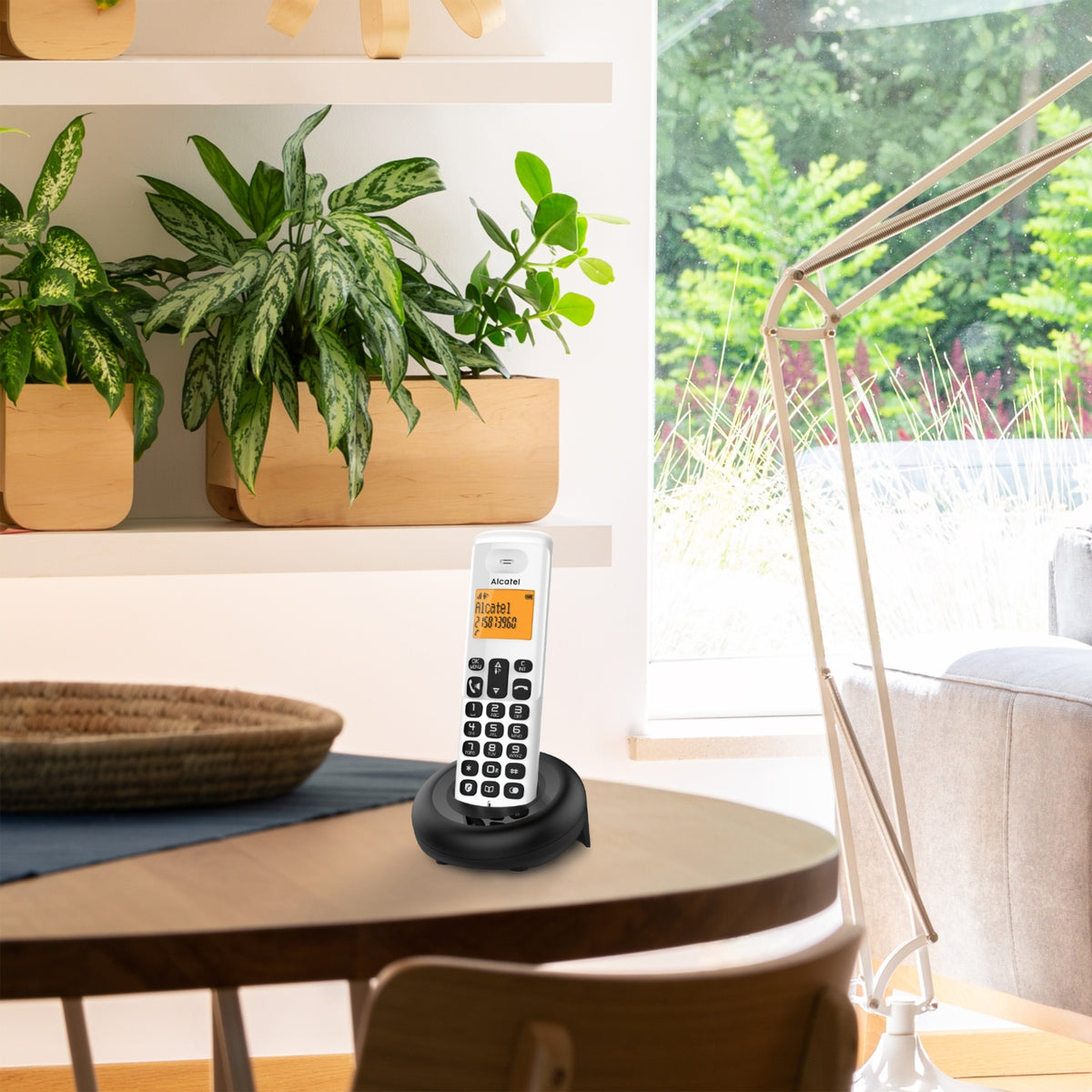 Alcatel Telephone sans-fil E260 Solo Blanc