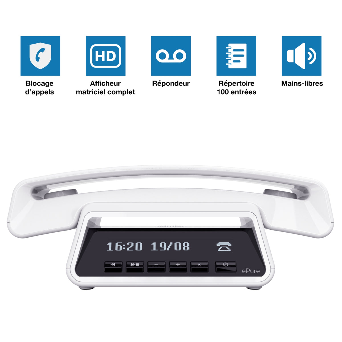 Alcatel EPURE PREMIUM-TEL REPONDEU