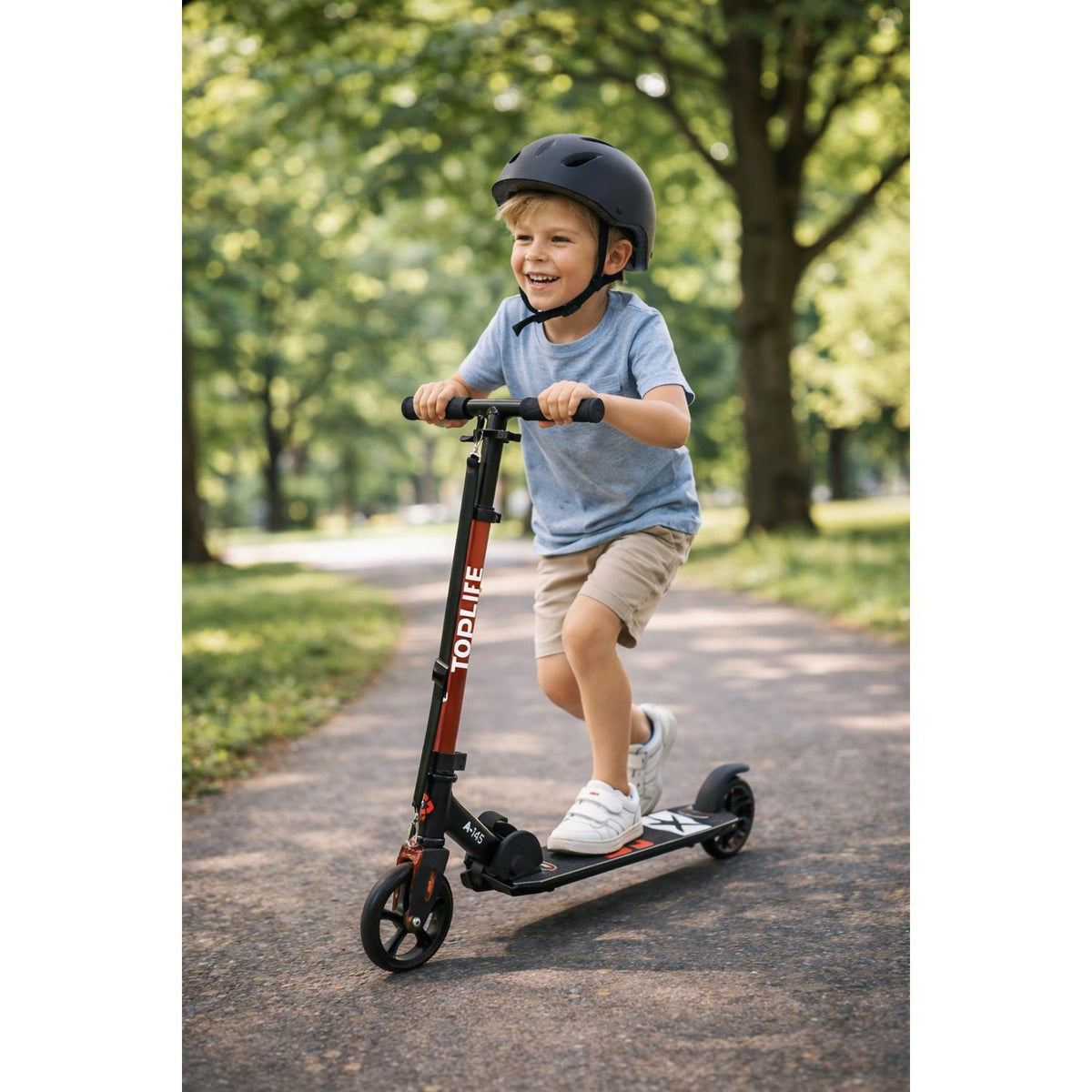 Toplife Trottinette 2 Roues Garçon 145 mm