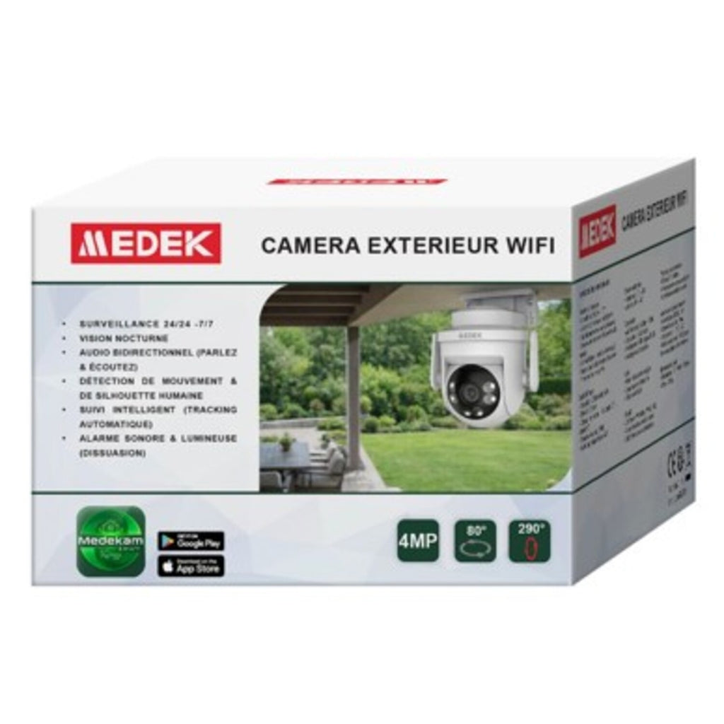 Medek Caméra Wifi extérieur - MDKCAMEX