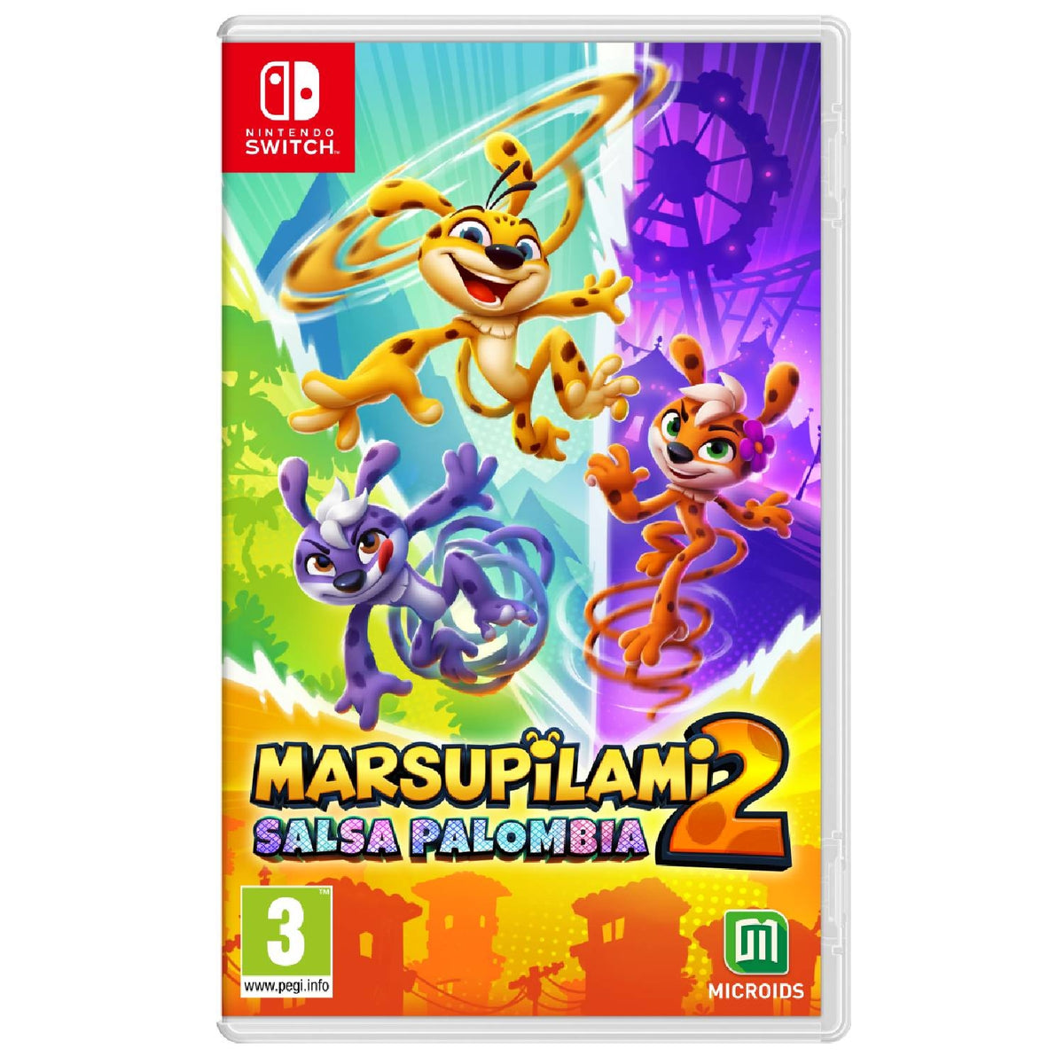 Microids Marsupilami 2 Salsa Palombia Switch