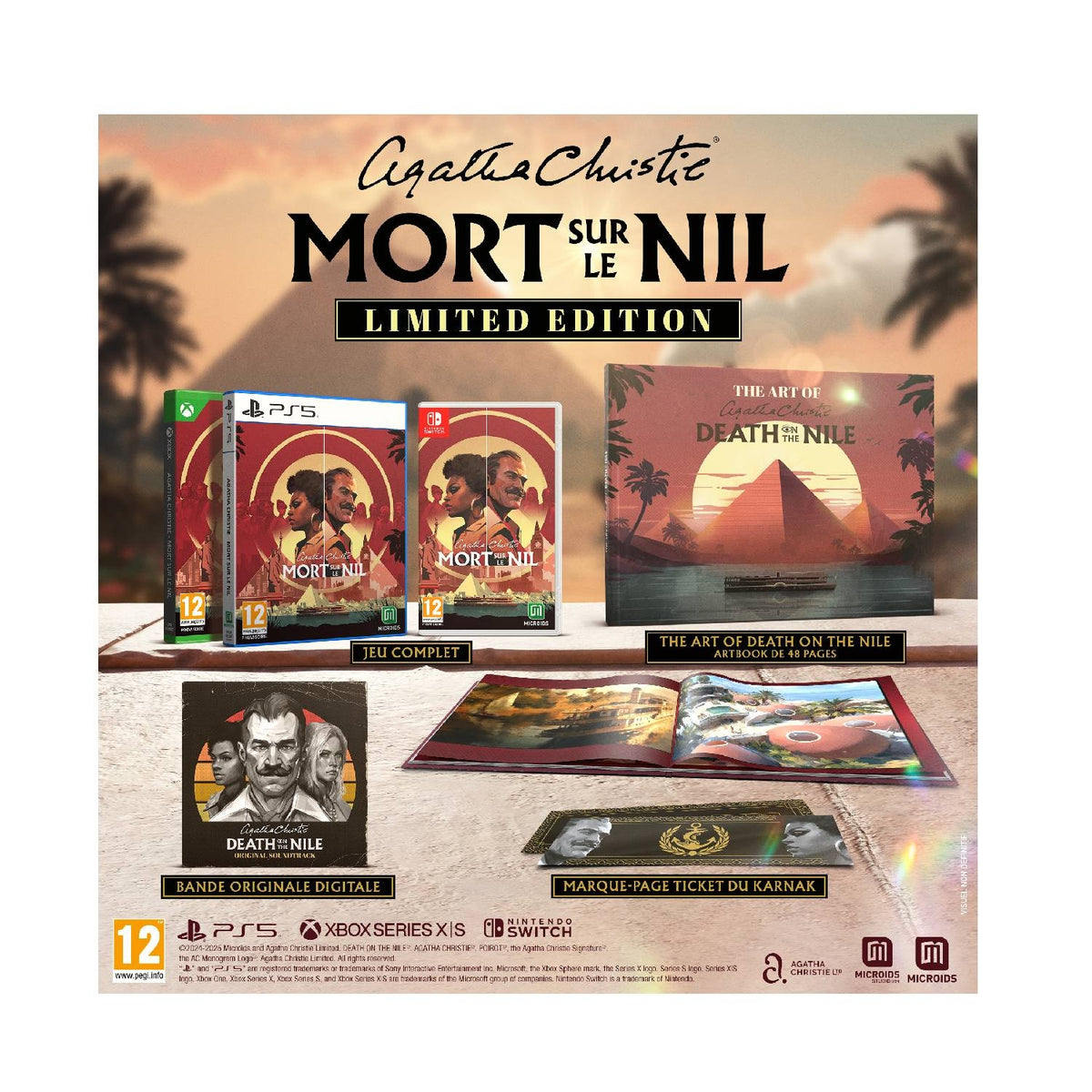 Microids Agatha Christie Mort sur le Nil Limited Edition PS5