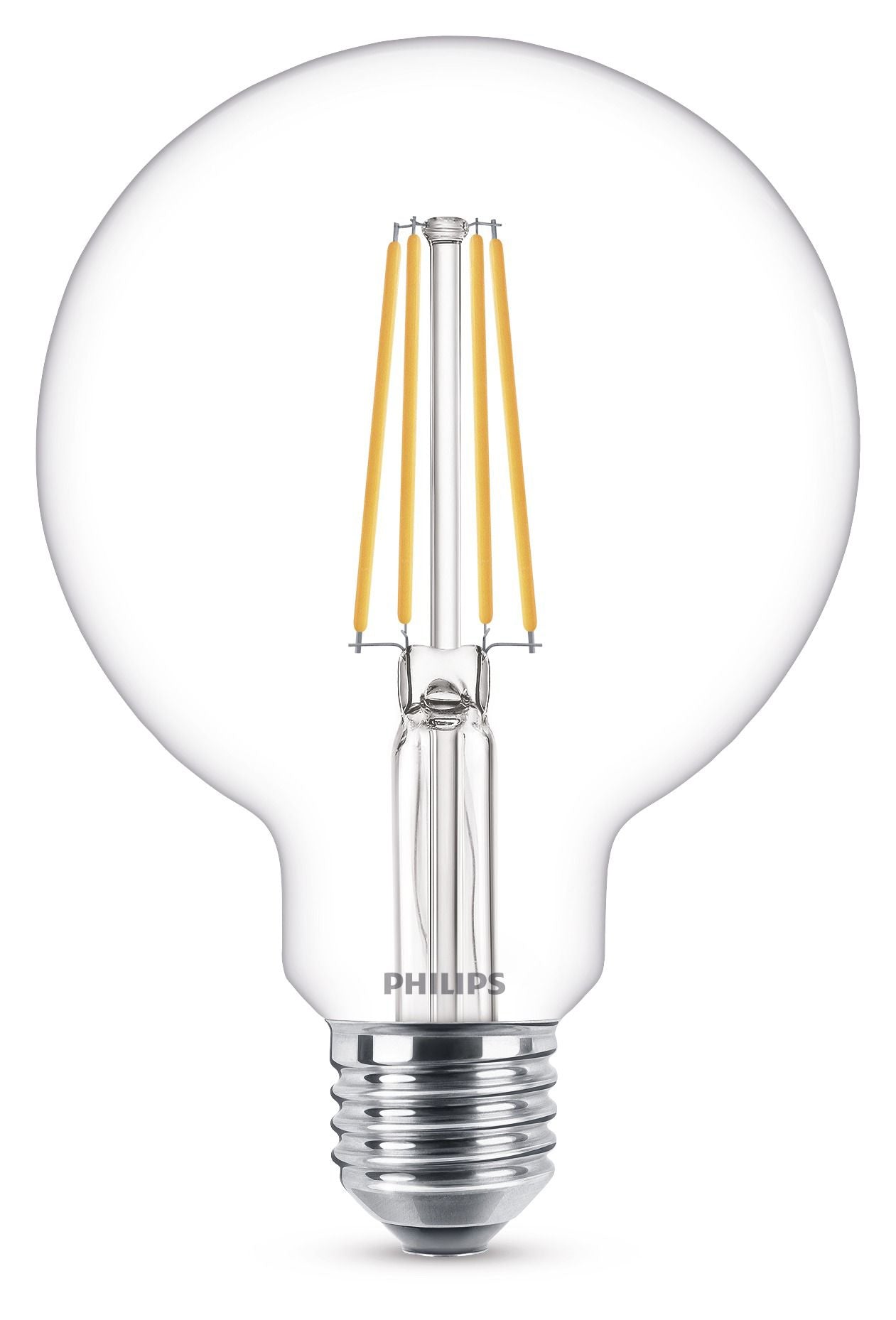 Philips Ampoule à filament transparente 60W G93 E27