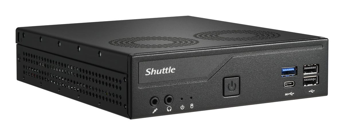 Shuttle XPС slim Slim PC DH610V2 Barebone avec 8GB DDR5 inclus, bundle promotionnel, offre limitée