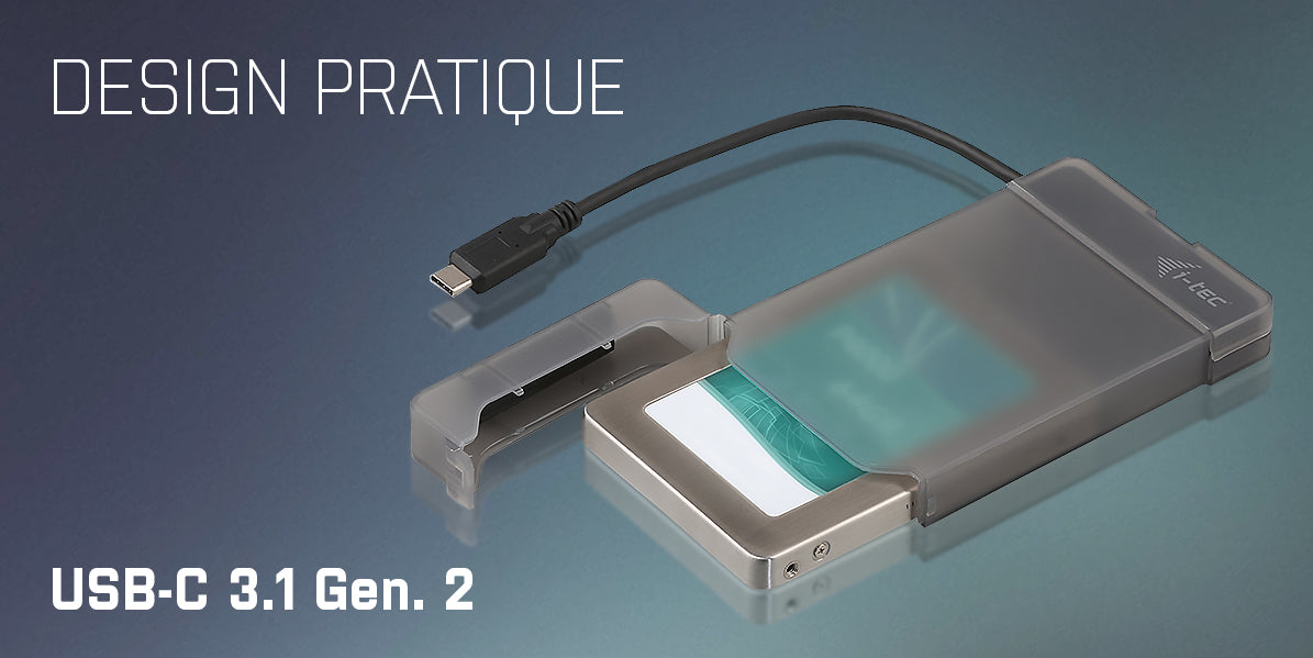 i-tec MySafe USB 3.1-C Gen. 2 Easy