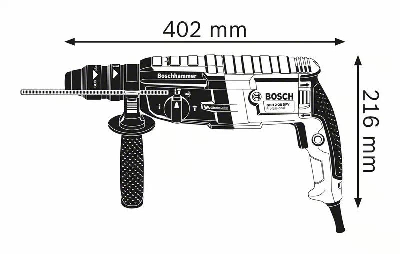 Bosch Bosch GBH 2-28 F Professional 880 W 900 tr/min SDS Plus