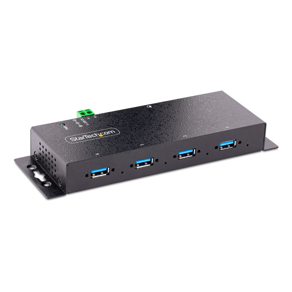 StarTech.com Hub USB 3.0 Industriel 4 Ports 5Gbps avec Protection contre les Surtensions