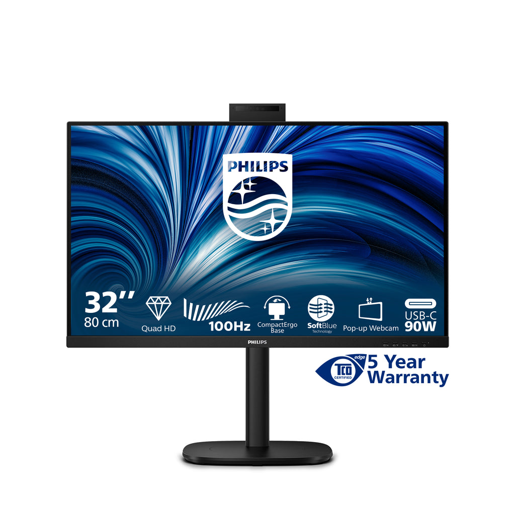 Philips 3000 series 32B2U3601H/00 écran plat de PC 80 cm (31.5") 2560 x 1440 pixels Quad HD LCD Noir - vue 4