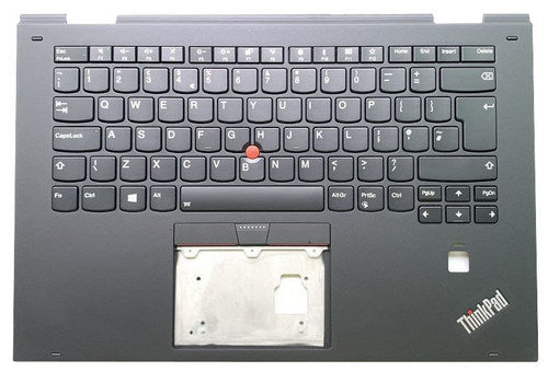 Boîtier et Clavier pour Lenovo ThinkPad X1 Yoga 2nd Gen, Référence 01HY827, Disposition Nordique