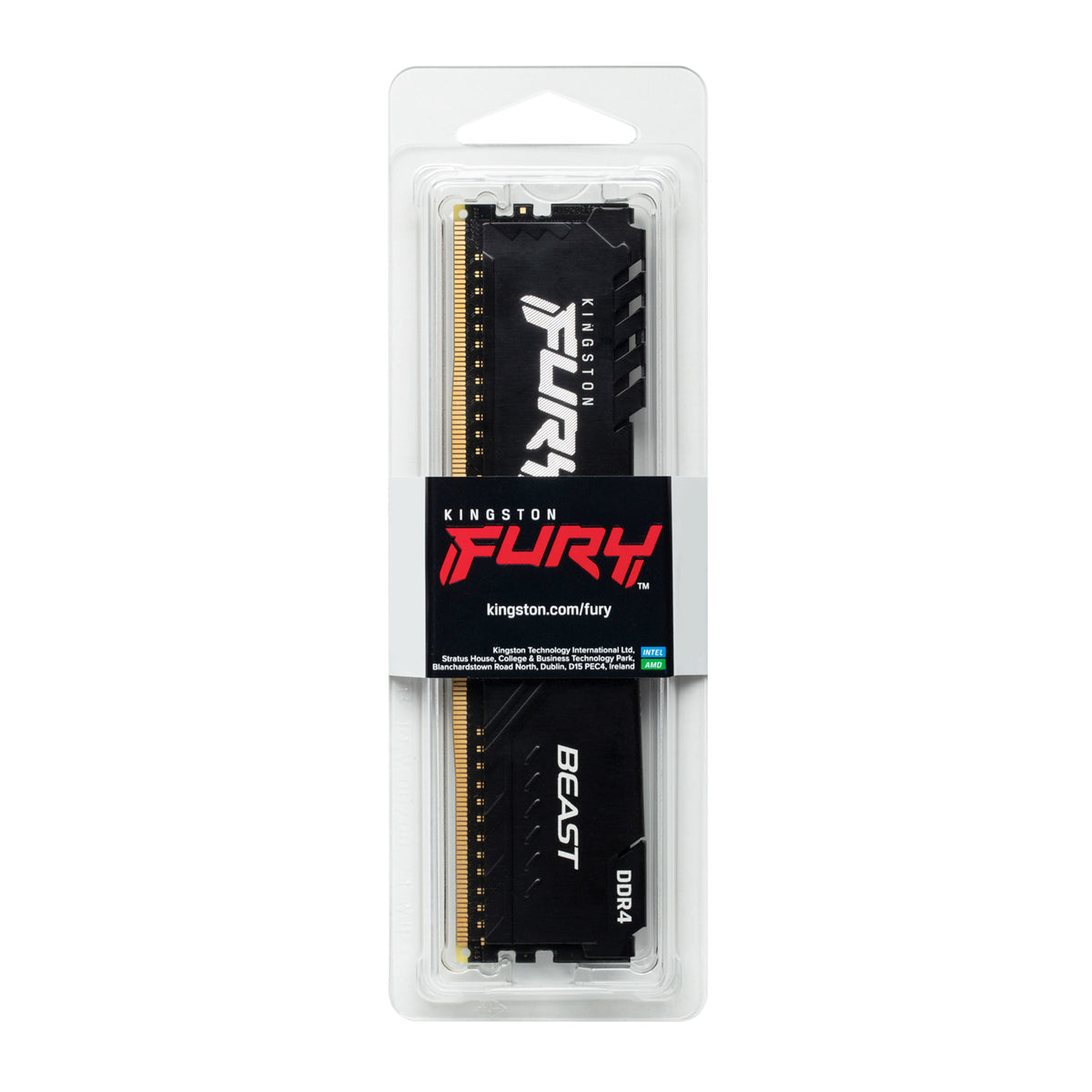 Kingston Technology FURY Beast 32Go 3600MT/s DDR4 CL18 DIMM Black