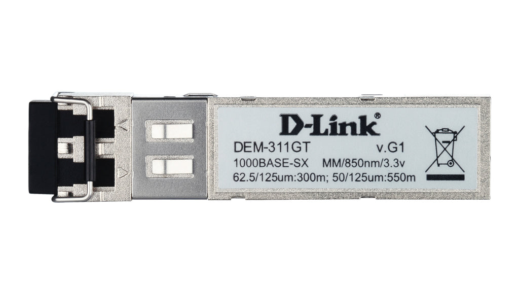 D-Link DEM-311GT module émetteur-récepteur de réseau Fibre optique 1000 Mbit/s SFP 850 nm