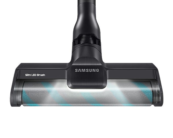 Samsung VS20C8524TB Aspirateur-balai 2 en 1 Batterie Sec Filtre allergène, UltraFine Sans sac 510 W Noir, Bleu