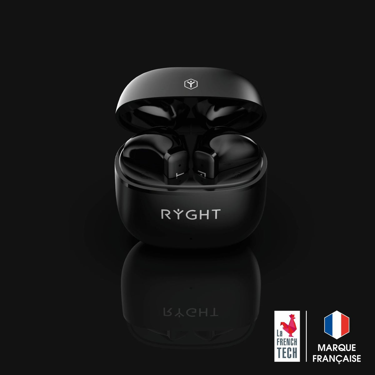 Ryght Ecouteurs sans fil Dyplo 2 Noir