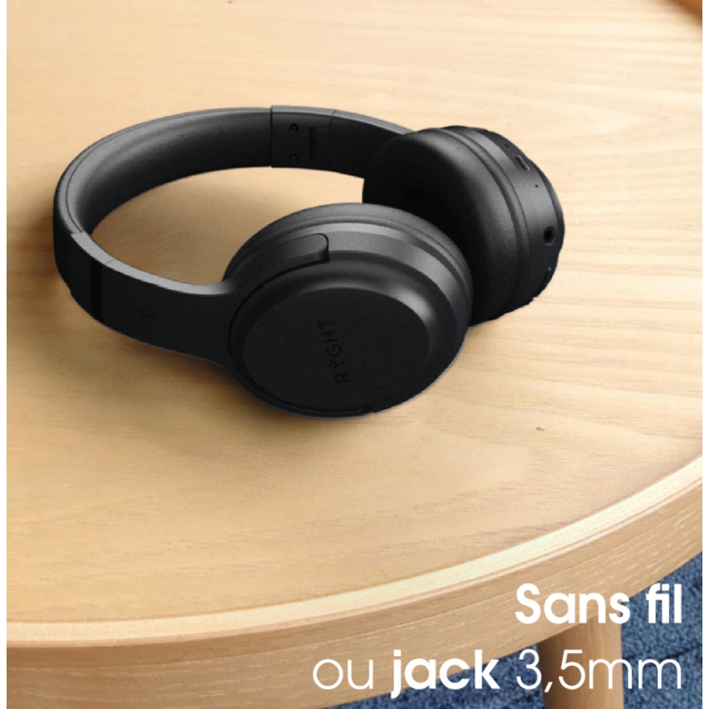 Ryght Casque sans-fil TEMPO Noir