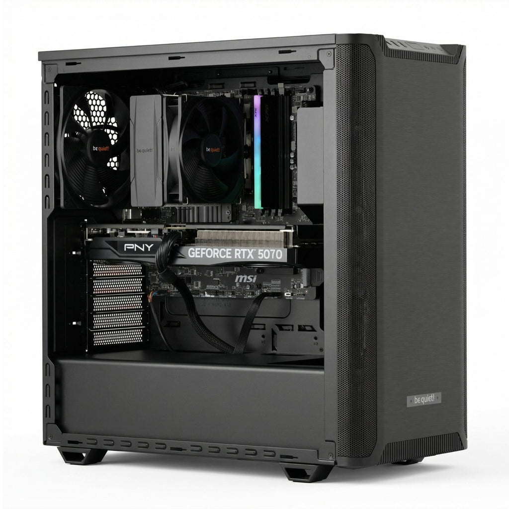 ML Unité centrale gamer Ryzen 5 5500 / Nvidia GeForce RX 9060 XT