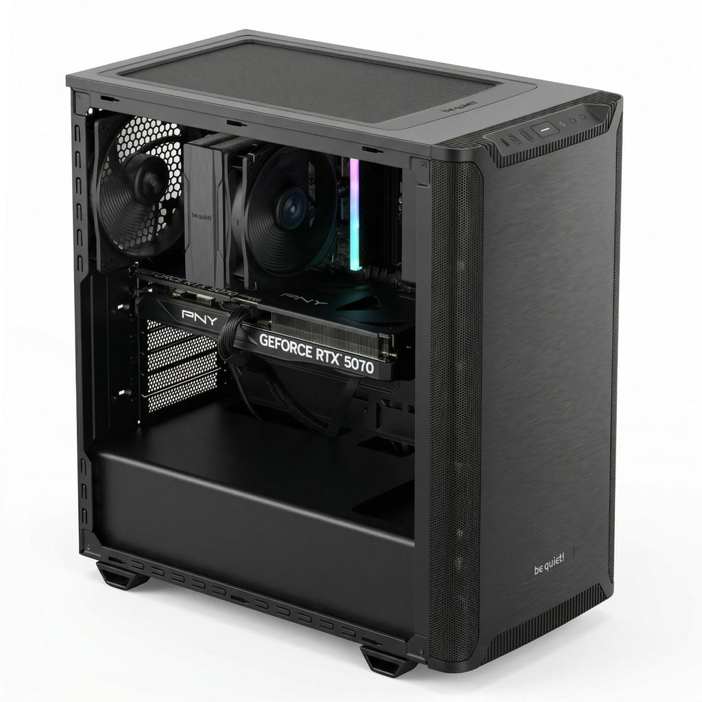 ML Unité centrale gamer Ryzen 5 5500 / Nvidia GeForce RX 9060 XT