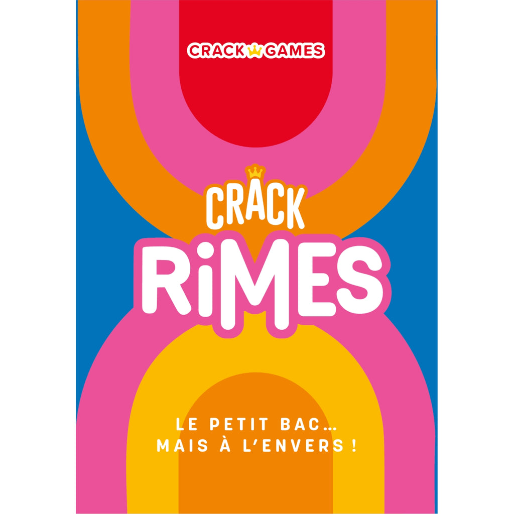 Jeu de Société Crack Rimes le Petit Bac à l'Envers