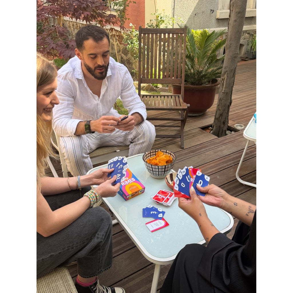 Jeu de Société Crack Rimes le Petit Bac à l'Envers
